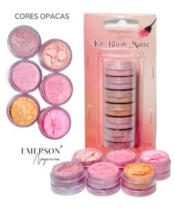 Pó Mágico kit Blush Matte Opaca